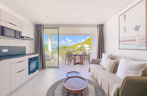 Anse Marcel Apartment | Ti Palm studio, calme & plage à pied